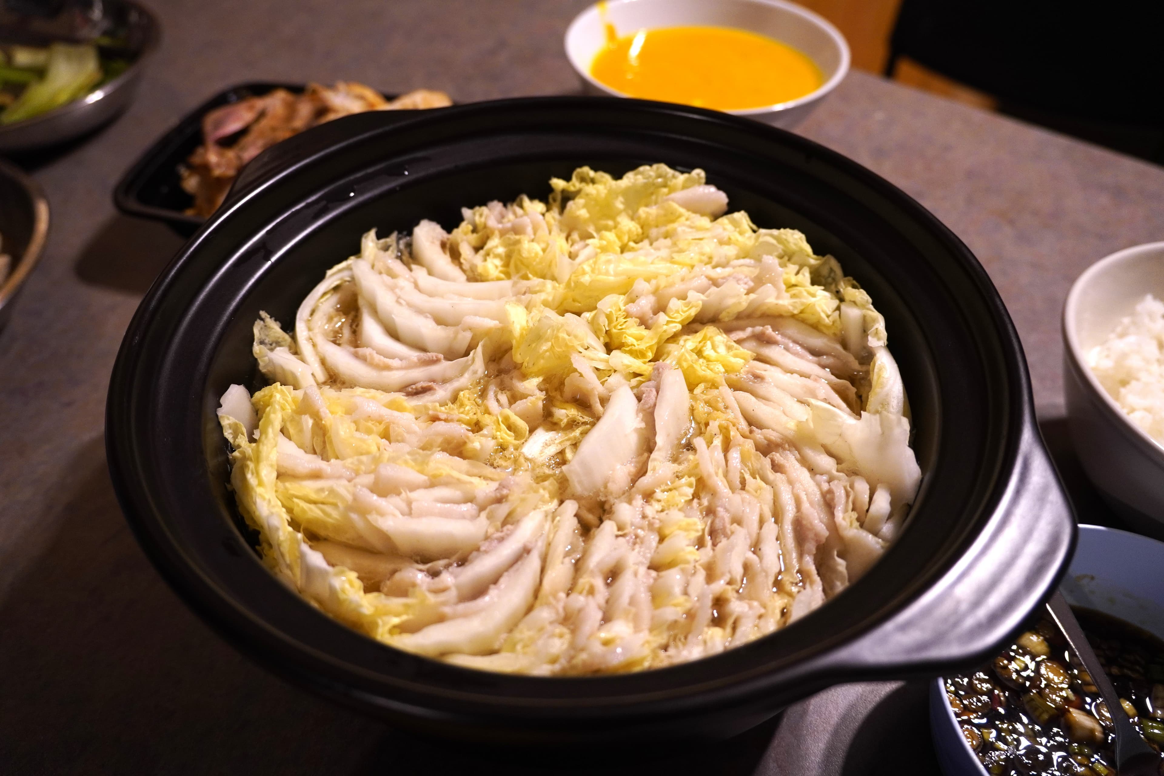 Napa Cabbage Mille Feuille Hotpot