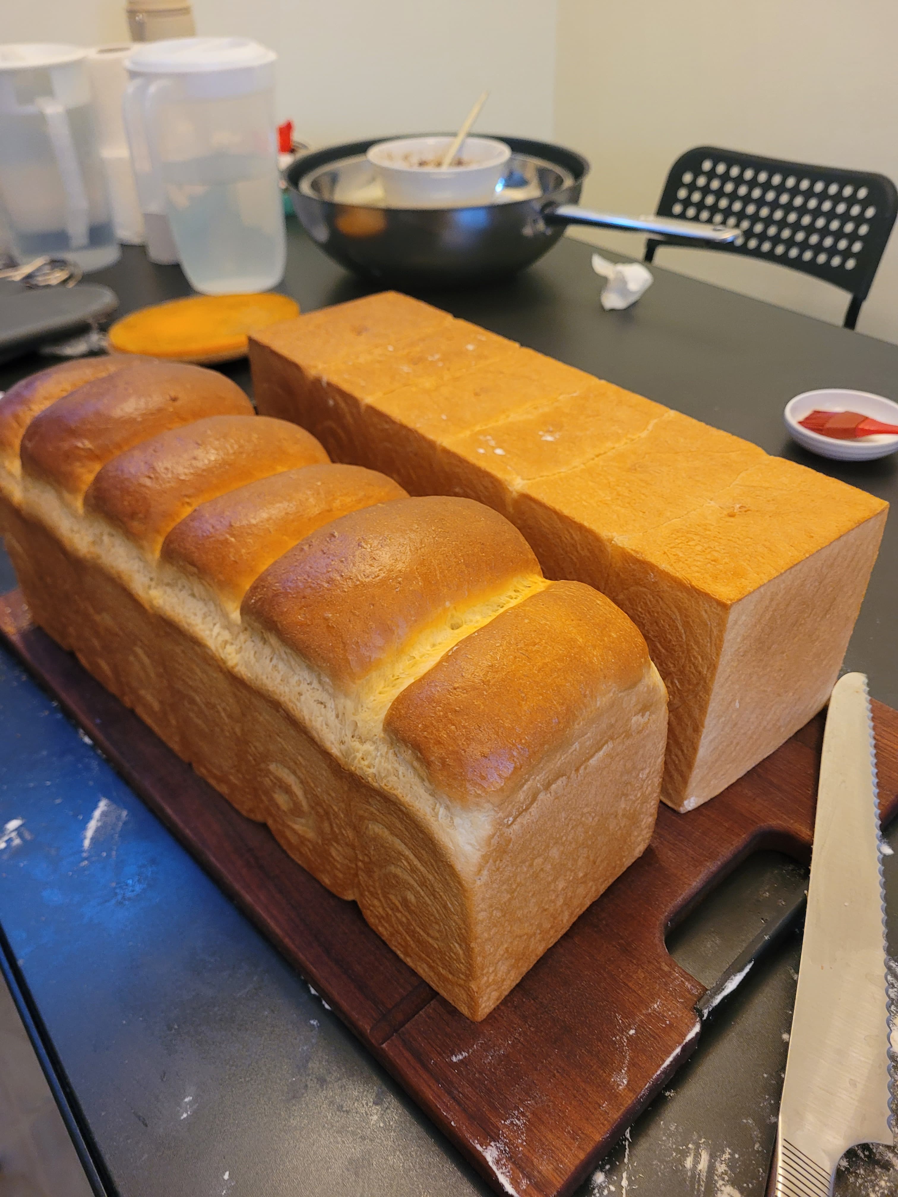 Shokupan Loaf Sliced